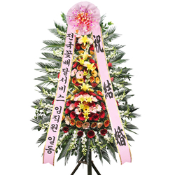 축하3단화환(최고급A형)